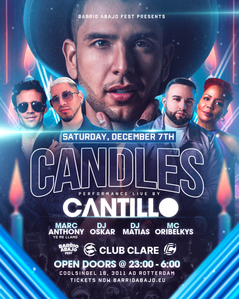 CANDLES NIGTH IN AMSTERDAM CON BARRIO ABAJO FEST